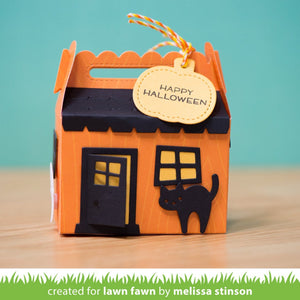 scalloped treat box haunted house add-on