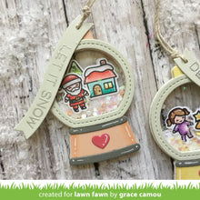 Load image into Gallery viewer, snow globe gift tag
