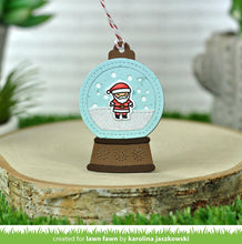 Load image into Gallery viewer, snow globe gift tag
